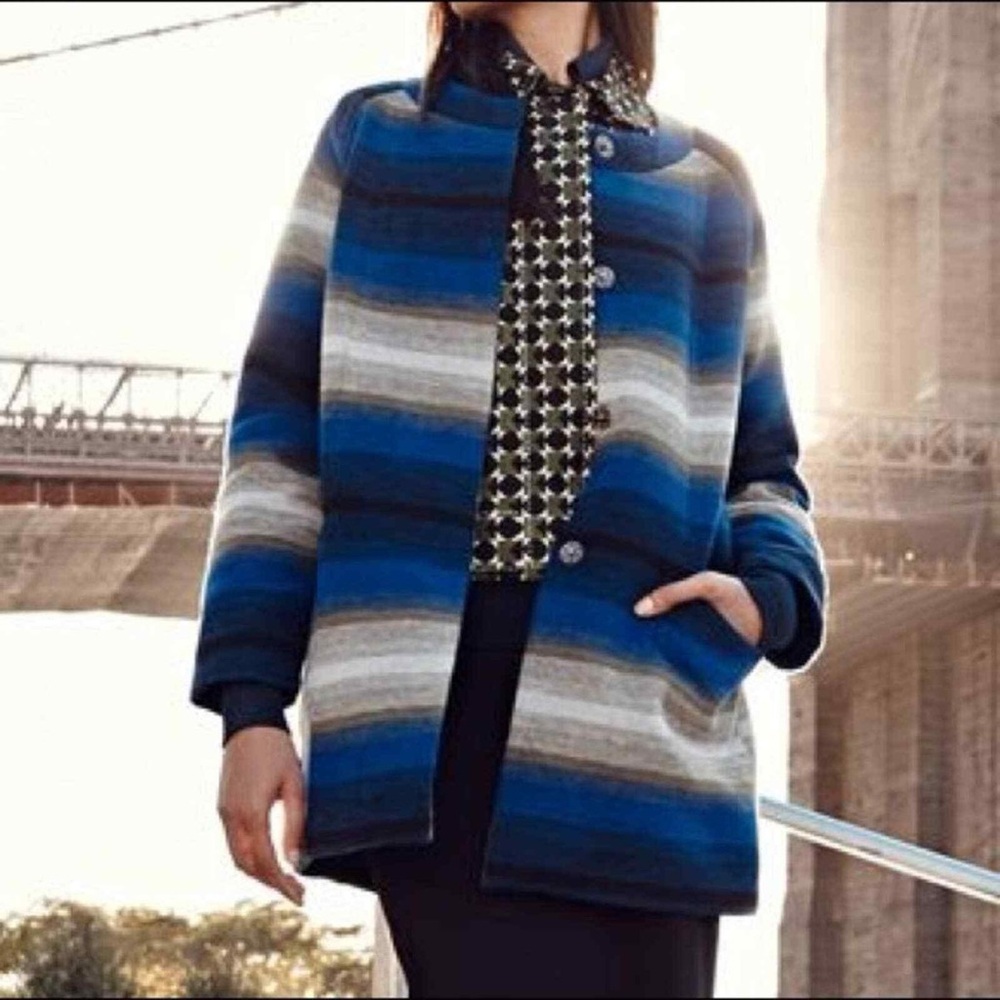 Old Navy Striped Coat